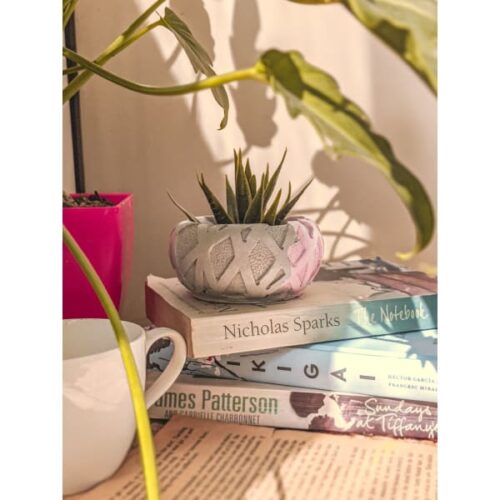 Concrete Ribbon Planter Concrete Ribbon Planter