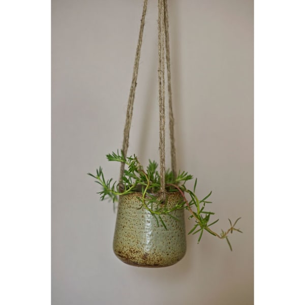Hanging Planter - Rustic Jade Hanging Planter - Rustic Jade