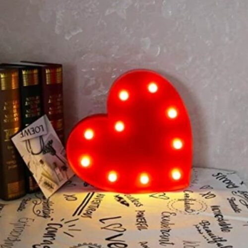 Marquee Light - Heart - Small - Single Piece Marquee Light - Heart - Small - Single Piece