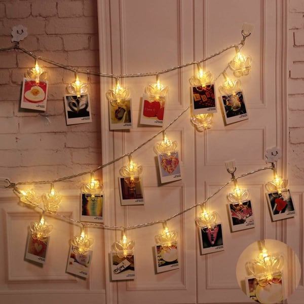String Lights - Photoclips - Butterfly - 2.5m String Lights - Photoclips - Butterfly - 2.5m